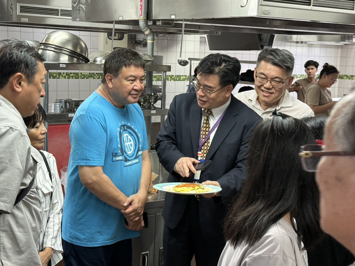 參觀餐旅系專業教室
