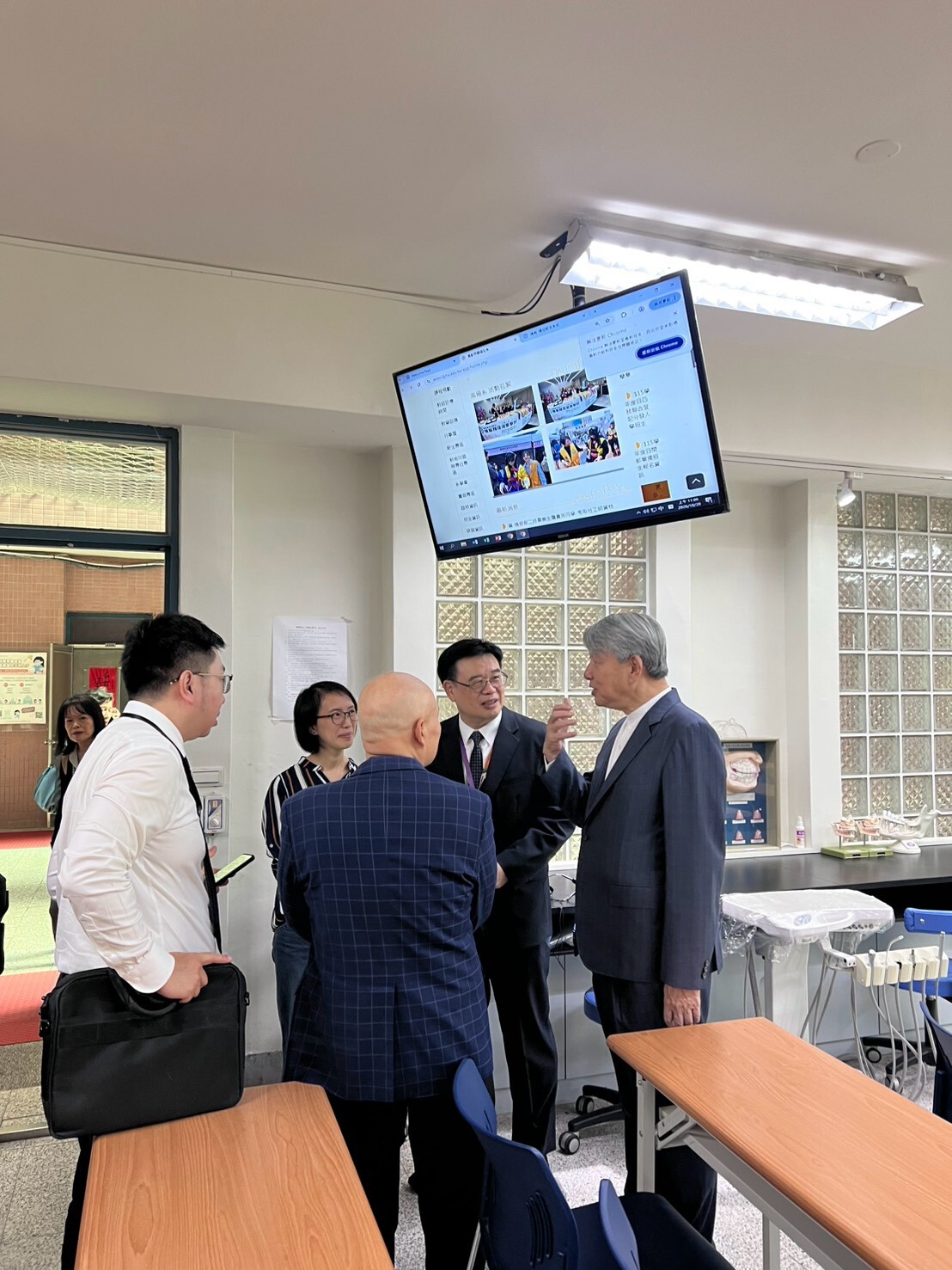 參觀高齡福址系專業教室