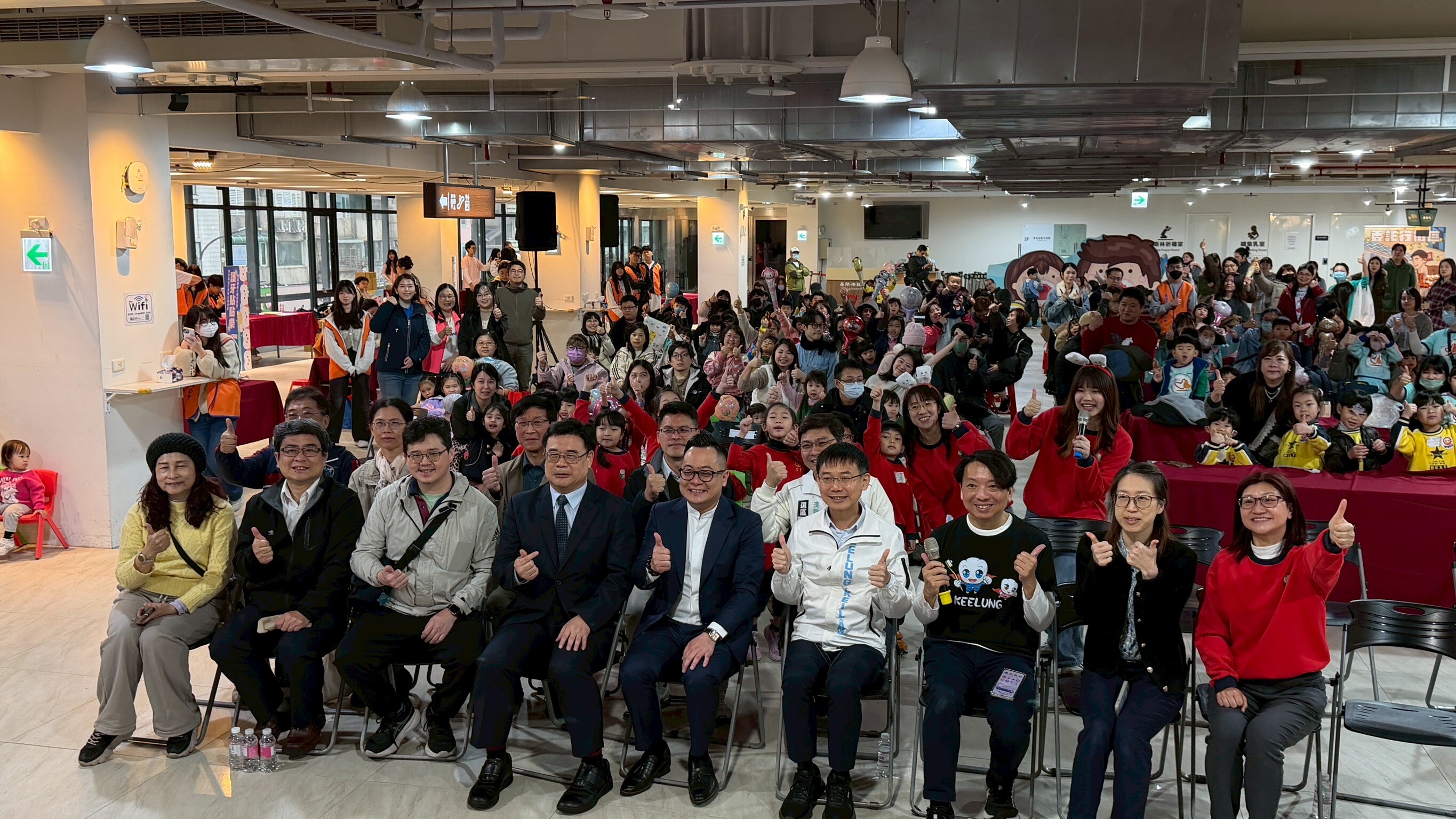 115年幼兒園潔牙觀摩嘉年華會大合影