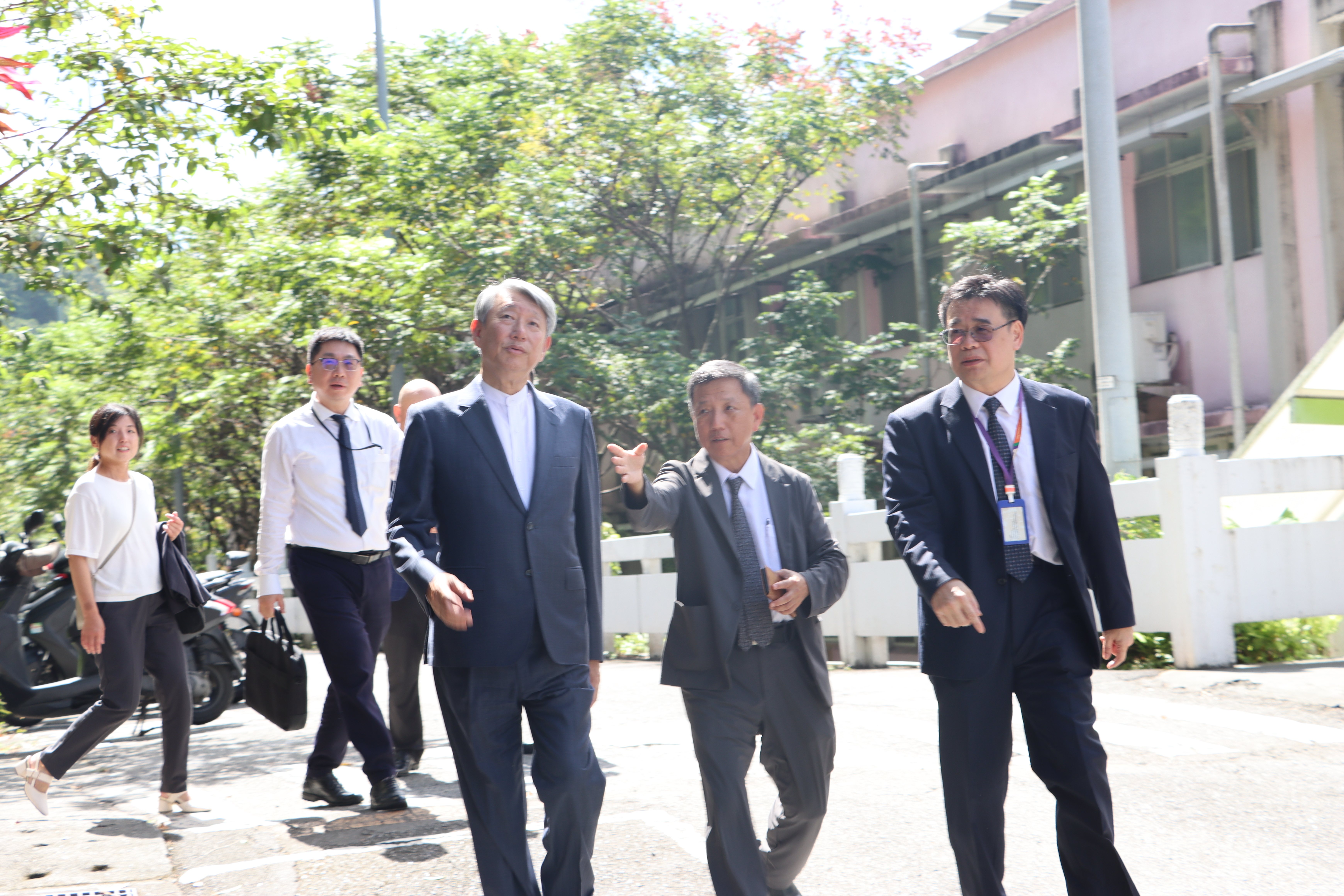 參觀觀光健康與休閒系專業教室